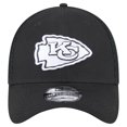 thumbnail image 2 of Men's New Era Black Kansas City Chiefs Main Neo 39THIRTY Flex Hat, 2 of 6