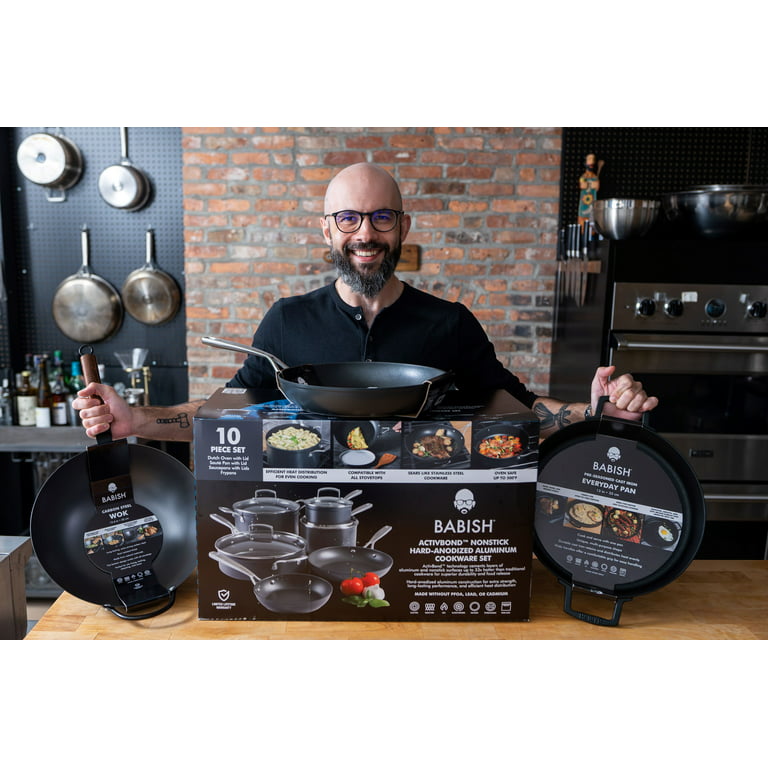 Calphalon Signature 10-Piece Non-Stick Cookware Set with Bonus 12 Everyday  Pan + Reviews