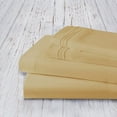 thumbnail image 2 of Elegant Comfort 1500 Series 4-Piece Sheet Set - Wrinkle, Fade and Stain Resistant - Deep Pocket Fitted Sheet, All Season Suitable, California King, Gold, 2 of 5