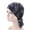 Navy Blue, variant on Ludlz Women Pre-Tied Head Scarves Headwear Turban Beanie Caps Floral Head Wrap Headscarf
