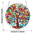 thumbnail image 2 of MKHSQHDG Today's Deals Acrylic Puzzles Window Hanging 7.4 Inch Acrylic Puzzles Garden for Mom Birthday Home, 2 of 8