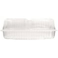 thumbnail image 2 of HFA® Handi-Lock Three-Compartment Food Container, 8 x 3 x 8.87, Clear, Plastic, 250/Carton, 2 of 3