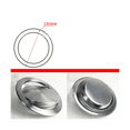 thumbnail image 3 of 4X Stainless Steel Garbage Flap Lid Trash Bin Cover Flush Built-in Balance Swing Flap Garbage Lid D, 3 of 5