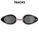 thumbnail image 5 of Arena Goggles Natación Tracks única, Rosa/ Negro multicolor, 5 of 6