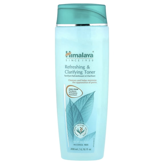 Himalaya Refreshing & Clarifying Toner for Clear Skin and a Deep Clean, Minimizes Pores, 6.76 oz