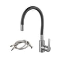 thumbnail image 1 of Stainless Steel Kitchen Faucet, Kitchen Sink Faucet Hot Cold Water Sink Mixer Tap, Colorful Hose Tap Crane ,Versatile Features, 1 of 7