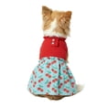 thumbnail image 6 of Oodles Blue Cherries Ruffled Spring Dog Dress, XS, 6 of 8