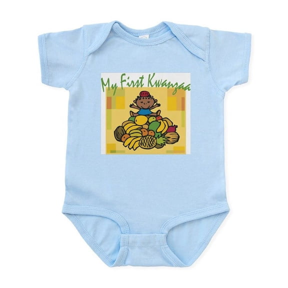 CafePress - My First Kwanzaa Infant Creeper - Baby Light Bodysuit, Size Newborn - 24 Months