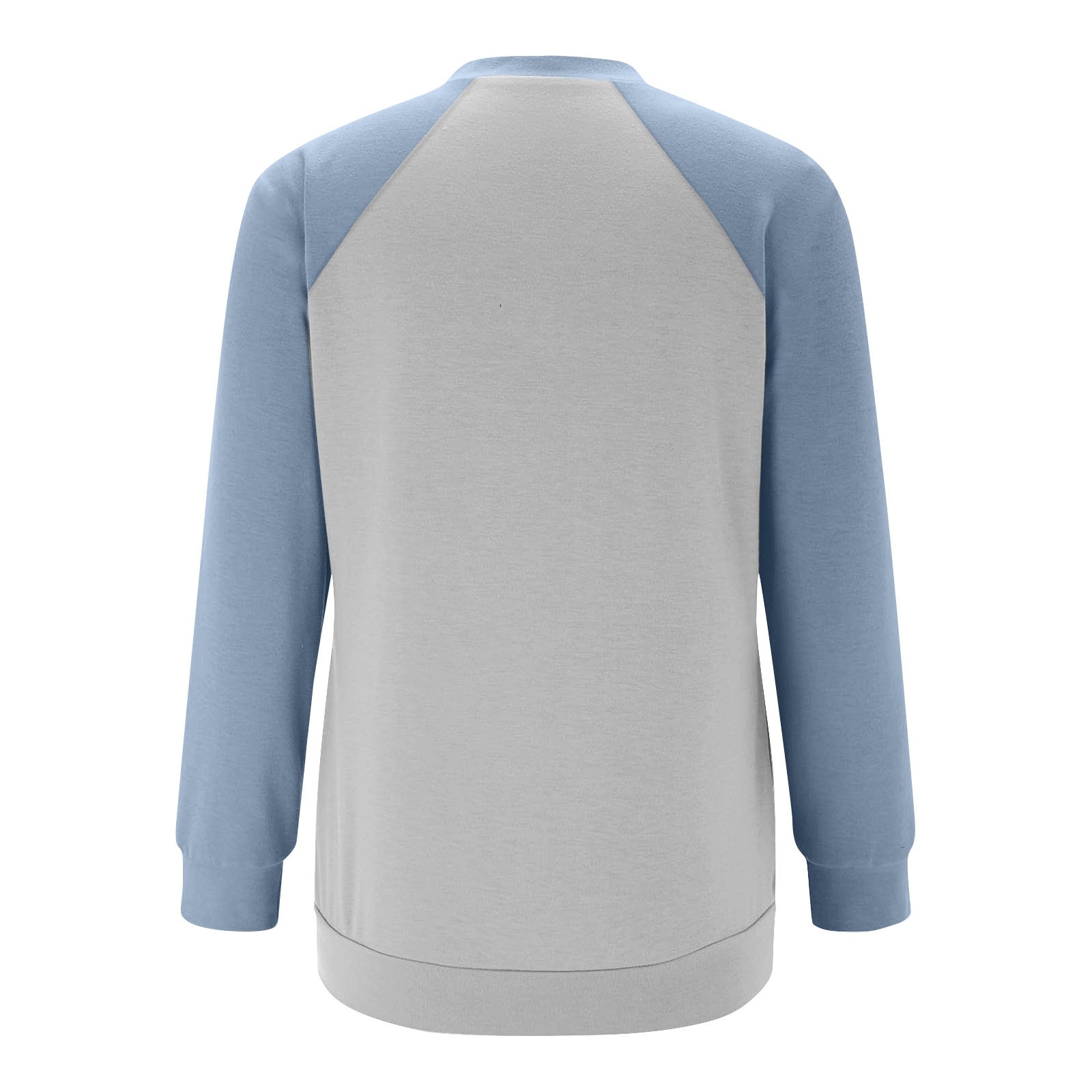Women Sweatshirt Fashion Round Neck Long Sleeve Raglan Sleeve Color Block Pullover Comfortable Top Leopard Zip up Jacket Jacket Active Wear Women Homage Sweatshirt Ladies Zip Sweater Ladies Zipper