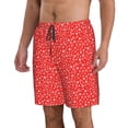 thumbnail image 2 of KLL Hohoho4 Men's Casual Summer Beach Shorts Hawaiian Shorts with Pockets-XX-Large, 2 of 5