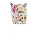 thumbnail image 1 of NUDECOR Band Design Bright Form Figure Geometry Abstract Circle Component Detail Flower Garden Flag Decorative Flag House Banner 12x18 inch, 1 of 1