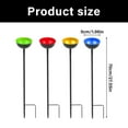thumbnail image 3 of Bird Feeder With Adjustable Metal Stakes Suitable For Outdoor Garden Wildlife Watering Station Rain Collector Decoration, 3 of 8