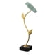 thumbnail image 1 of Estatuas de hojas chinas en miniatura, artesanía coleccionable con escultura de metal base estilo A, 1 of 9