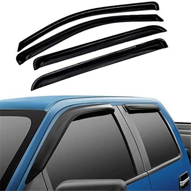 Atomsonic WV-10-Ram-crew Sun & Rain Guard Side Window Deflectors Visors ...