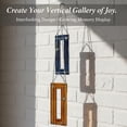 thumbnail image 4 of Handmade Stained Glass Photobooth Frame, Vertical Gallery Display Photobooth Frame, Copper Foil Photo Booth Pictures Strips, 2 x 6 inch Pictures-Wall Gallery Display Unique Gift for Memory Display, 4 of 9