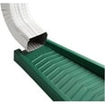 Decorative Downspout Green Block Rain Gutter Drain Extender, with