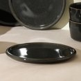 thumbnail image 5 of Stone Lain Eden 4-Piece Salad Plate Set Stoneware, Charcoal Grey, 5 of 6