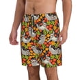 thumbnail image 2 of Fotbe Sloth on the Branch Trajes de Baño Estampados para Hombre, Shorts de Verano de Secado Rápido, Ropa de Playa, Bañadores-Medium, 2 of 6