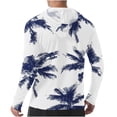 thumbnail image 5 of Abomasnow Men's UPF 50+ Sun Protection Hoodie Shirt Long Sleeve UV Fishing Outdoor Hiking Rash Guard, 5 of 6