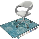36'' x 48'' Big & Tall 400 lb. Capacity Carpet Chair Mat with Lip