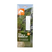 Ozark Trail Marine Registration Letter and Number Vinyl Sticker Kit, White