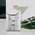 thumbnail image 4 of Shisuyan Stainless Steel Pocket Flask Silver 1Pcs 3.73X2.79X0.86In, 4 of 9