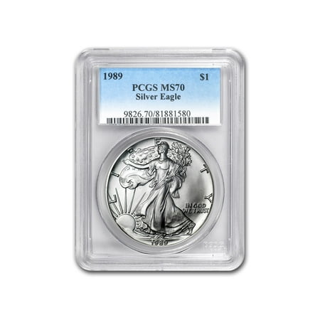 1989 Silver American Eagle MS-70 PCGS (Registry Set)
