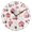 Black, variant on Cute Bus and House Wall Clock 10in Round Artistic Oil Painting Home Decor Desk Table Clock