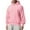 Pink, variant on ZUKMRJPC Men's Hoodies Pullover Casual Fashion Long Sleeve Drawstring Fleece Sweatshirt Solid Color Tops with Kangaroo Pocket