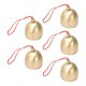 thumbnail image 1 of 5 Piezas Campana de Navidad Campana de Decoración de Festival de Lujo Campana de Perro Durable Campanas de Artesanía Campanas de EE. UU. Yuyangstore Campana de vacaciones, 1 of 8