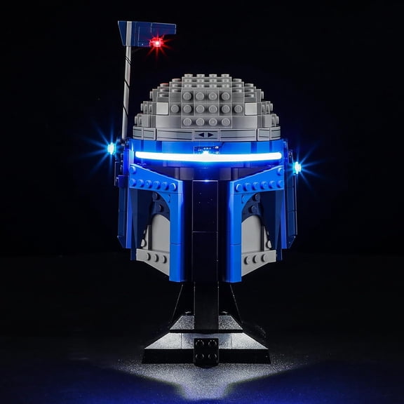 Cobers LED Light for Lego-75408 Helmet Building Blocks Model (Building Set NOT Included)