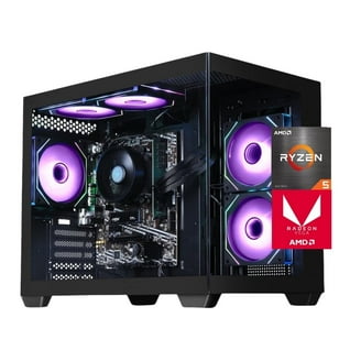Mloong Gaming PC, AMD Ryzen 5 5500, Radeon RX 6600, 16GB RAM, 1TB