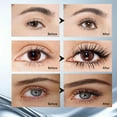 thumbnail image 6 of 2Pcs Brown Iron Wand Mascara,Tutuviw Waterproof Brushless Metal Wand Mascara,Washable Long Lasting Lash Extensions Mascara,Iron Mascara Lengthening,Natural Length Slim Volume Smudge-Proof, 6 of 7