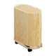 thumbnail image 2 of Cubo de basura extraíble con ruedas, práctico, delgado e impermeable para sala de estar. Madera, 2 of 9
