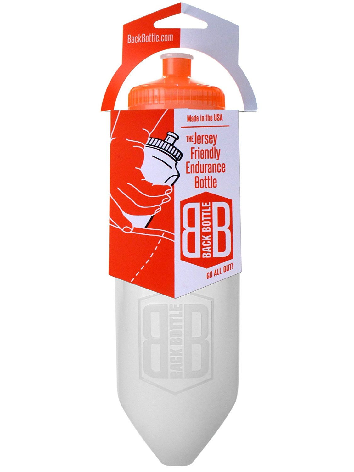 BackBottle The Jersey Friendly Cycling / Endurance Water Bottle