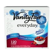 Vanity Fair Everyday Paper Napkins, 120ct, Printed
