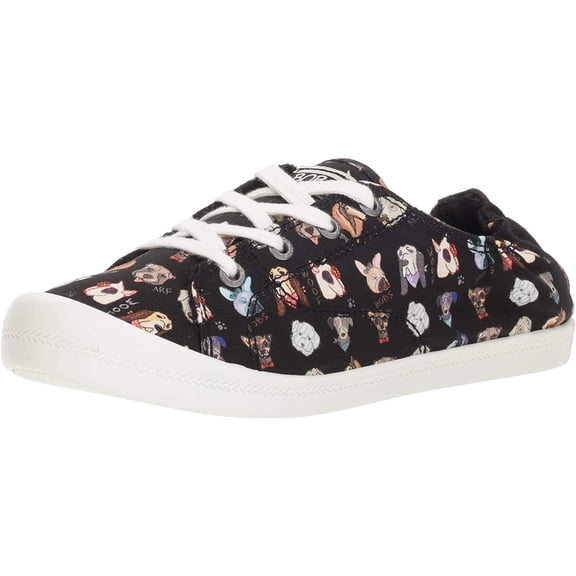 Skechers BOBS Beach Bingo Dapper Party Womens Slip on Shoes, Canvas Sneakers