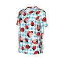 thumbnail image 6 of Fotbe Flowers and Lady Bugs Baseball Jersey Shirt for Men and Women, Casual Short Sleeves Button Down T-Shirt-Large, 6 of 9
