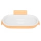 thumbnail image 1 of Rejilla para basura montada en la pared, sin perforaciones, rejilla para bolsas de basura respetuosa con el medio ambiente con cubierta (amarillo y blanco), 1 of 14