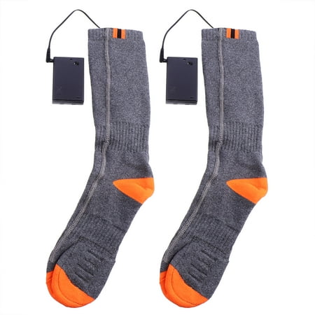 

Heated Socks Men Women Battery Sock Cold Feet Electric Thermal Socks (Grey)