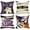 Gnome, variant on Halloween Gnome Boo Decorative Throw Pillow Covers 18 x 18 Set of 4, Mummy Jack O Lantern Pumpkin Purple Porch Patio Outdoor Pillowcase, Funny Holiday Sofa Couch Cushion Case Home Decor