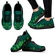 thumbnail image 1 of Zapatos planos suaves y cálidos con estampado 3D de hojas de hierba verde para primavera y otoño para mujer, zapatillas informales con cordones, 1 of 6