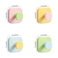 thumbnail image 3 of Suction Cup Wall Hook No Drill Bathroom Kitchen Organizer Hook For Towels Clothes Keys Accessories Storage Rack Reusable Strong Load Bearing Wall Mounted Space Saving Hook, 3 of 7