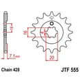 thumbnail image 5 of Front & Rear Sproket Kit for KAWASAKI KX100 B7-428 Chain Conversion-USA 97 JT Sprockets, 5 of 7