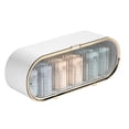 thumbnail image 3 of Wall Underwear Organizer Strong Plastic Dustproof Space Saving Wall Mount Drawer Organizer for Bedroom Home Bathroom White, 3 of 5