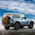 thumbnail image 2 of Haiem Spare Tire Cover , Wheel Cover with Vintage Cloud Mushroom printed, Camper Spare Tire Cover Fit for Jeep Wrangler Rv SUV Truck Travel Trailer-17 inch, 2 of 8