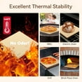 thumbnail image 5 of Adiqo Pizza Baking Stone Square - Cordierite, Compatible With Ooni Koda & Fyra 12 - 13 In, 5 of 9