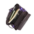 thumbnail image 4 of Fotbe purple argyle Mochila Bolso con Estampado para Mujer, Mochila Antirrobo de Nylon Impermeable, Bolsa Ligera de Hombro, 4 of 4