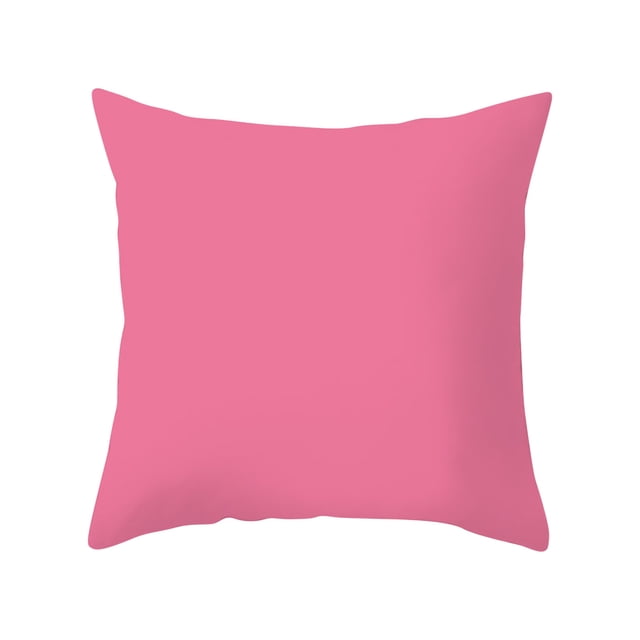 fheaev 2PCS Pillow Cover Modern Solid Color Cushion Pillow Backrest Pillow Cover