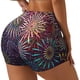 thumbnail image 1 of Fotbe Fireworks2 Shorts Sin Costuras – Shorts Deportivos de Cintura Alta para Mujer, Elásticos para Gimnasio, Yoga, Running o Ciclismo-Large, 1 of 8